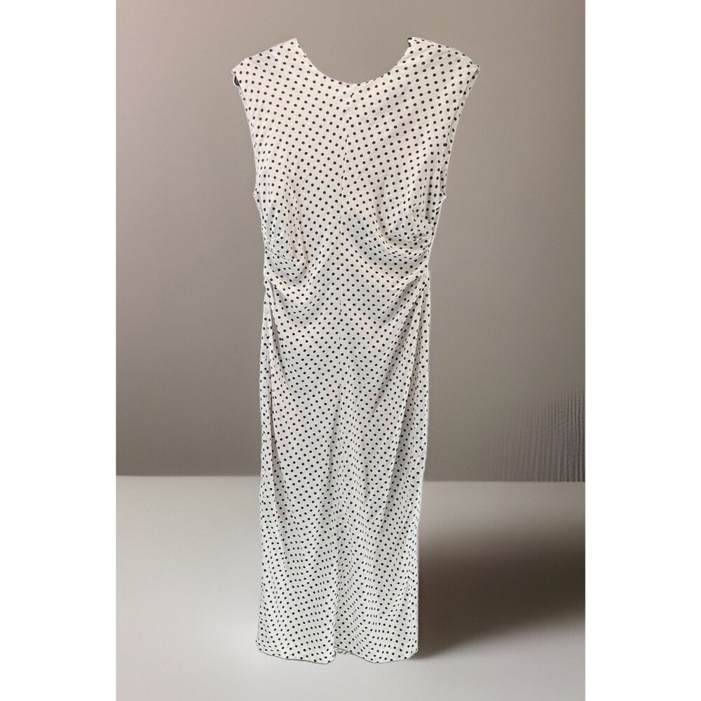 NWT Zara Polka Dot Dress S • Retro Cottagecore Coquette Summer Aesthetic Vibe 🦢